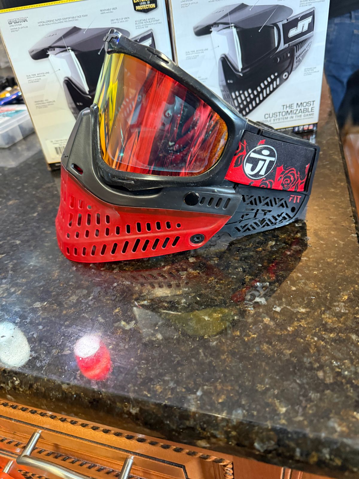 JT Black/Red build