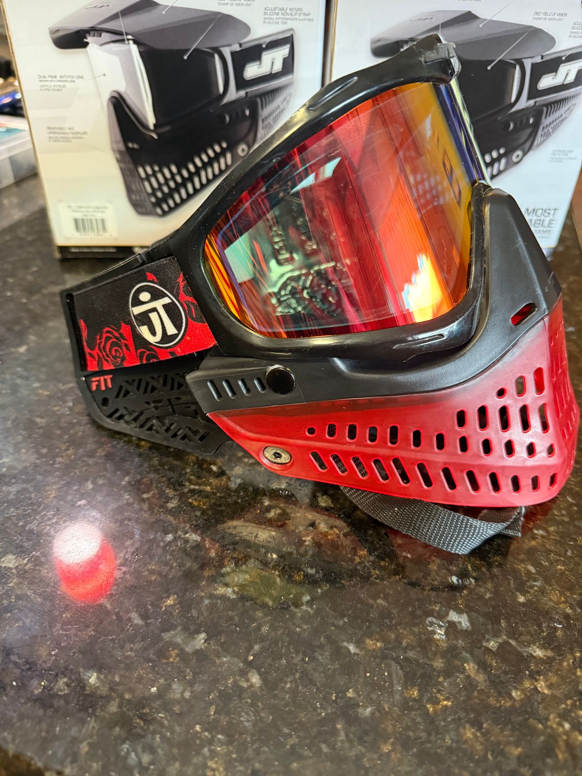 JT Black/Red build