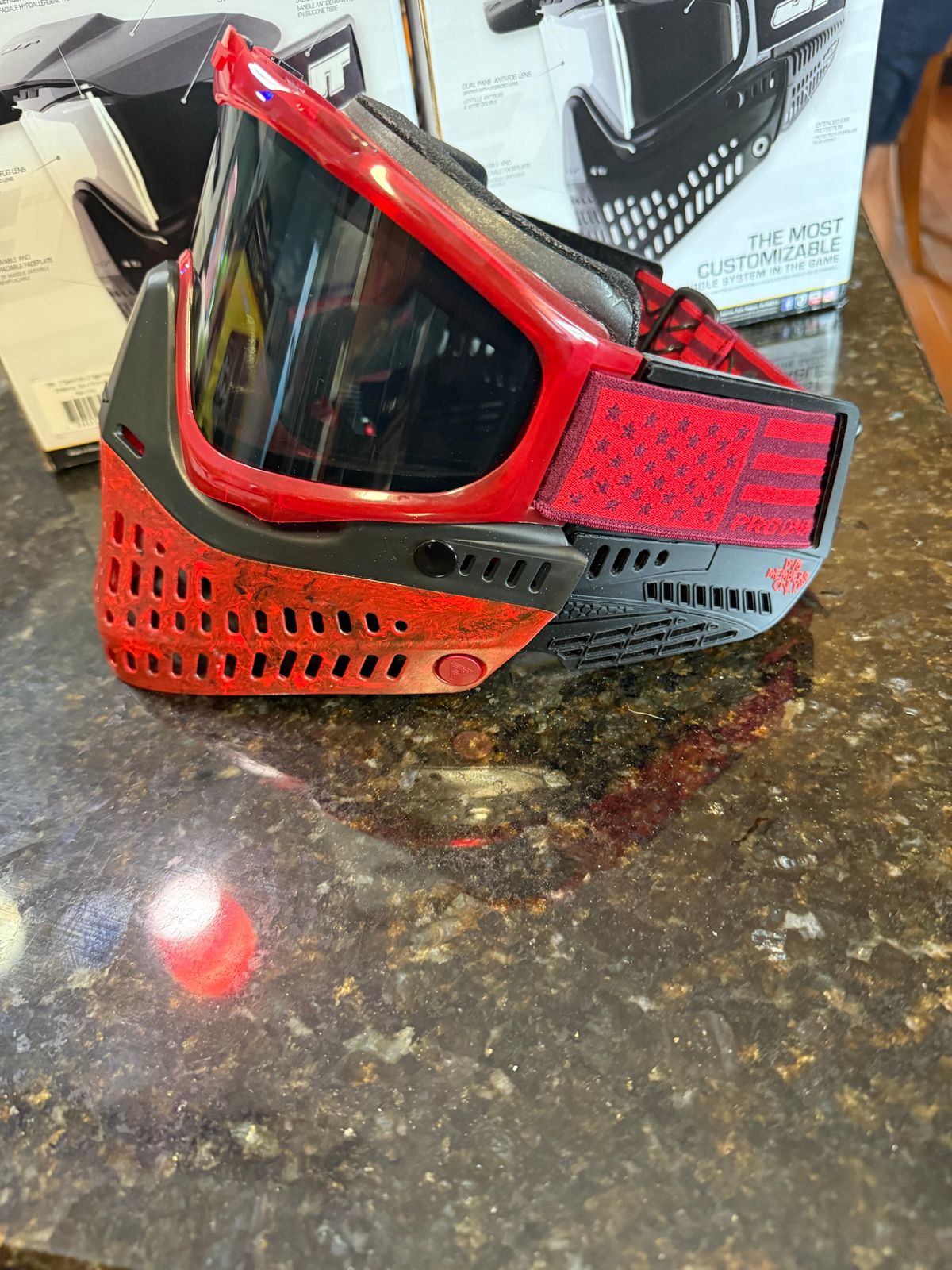 JT Red/Black/Red build