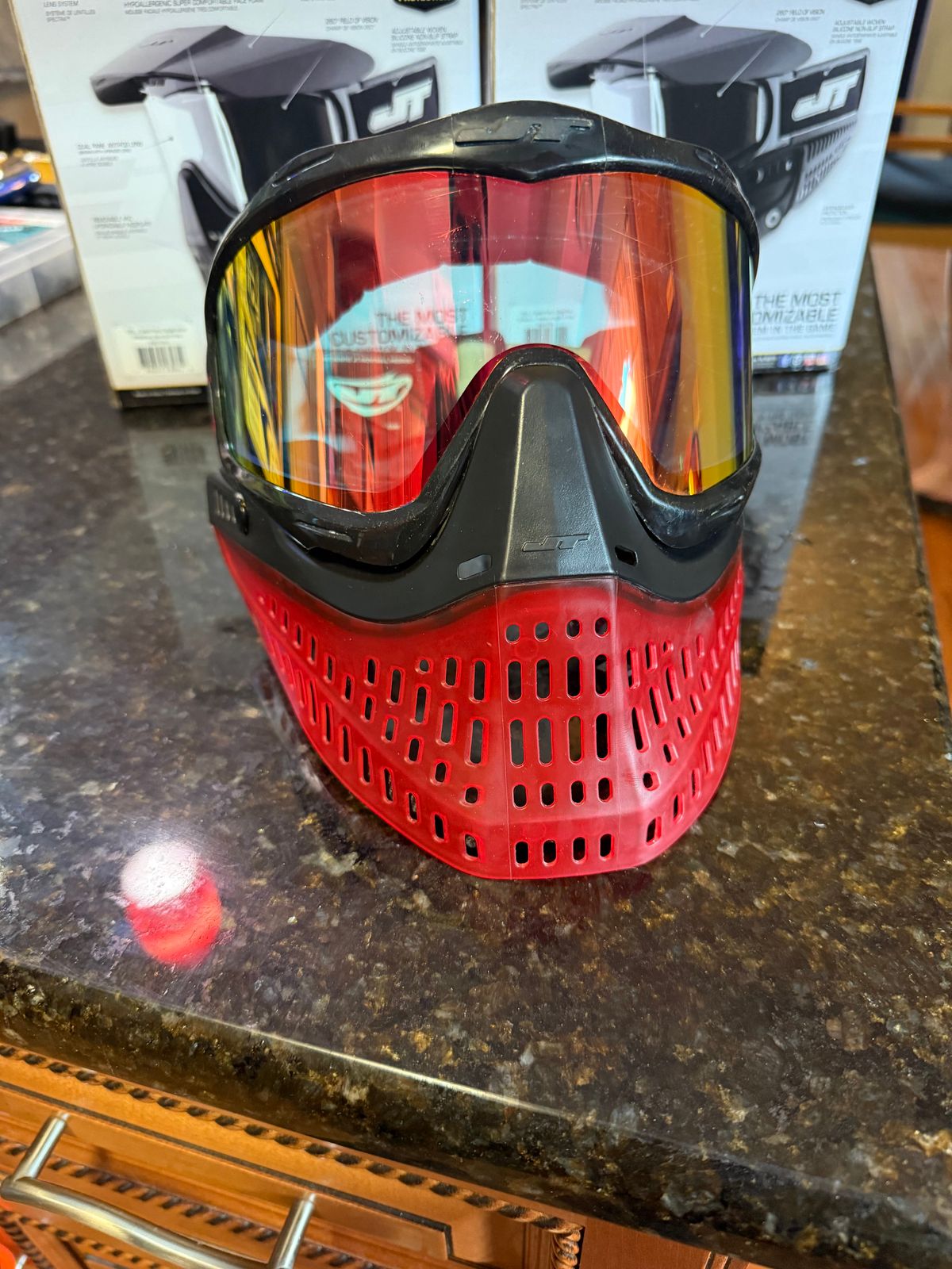 JT Black/Red build