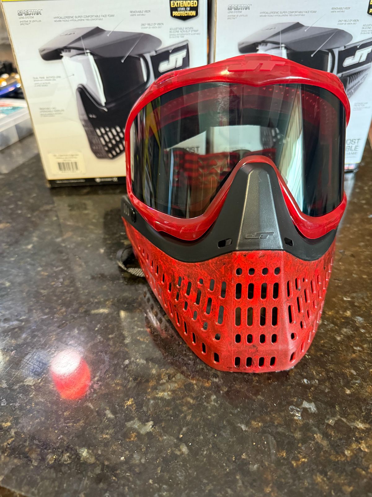 JT Red/Black/Red build