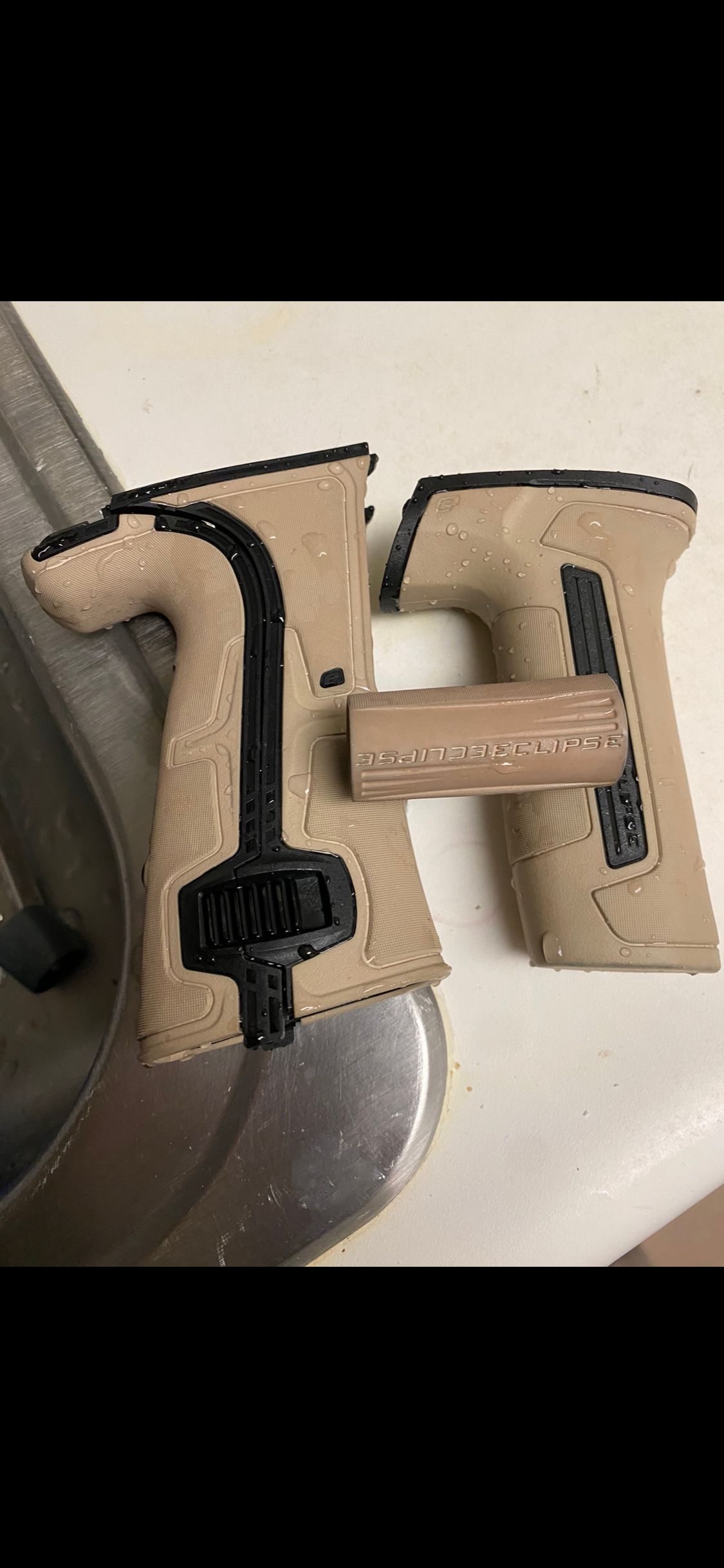 CS3 grips - custom dyed - Tan or Chocolate
