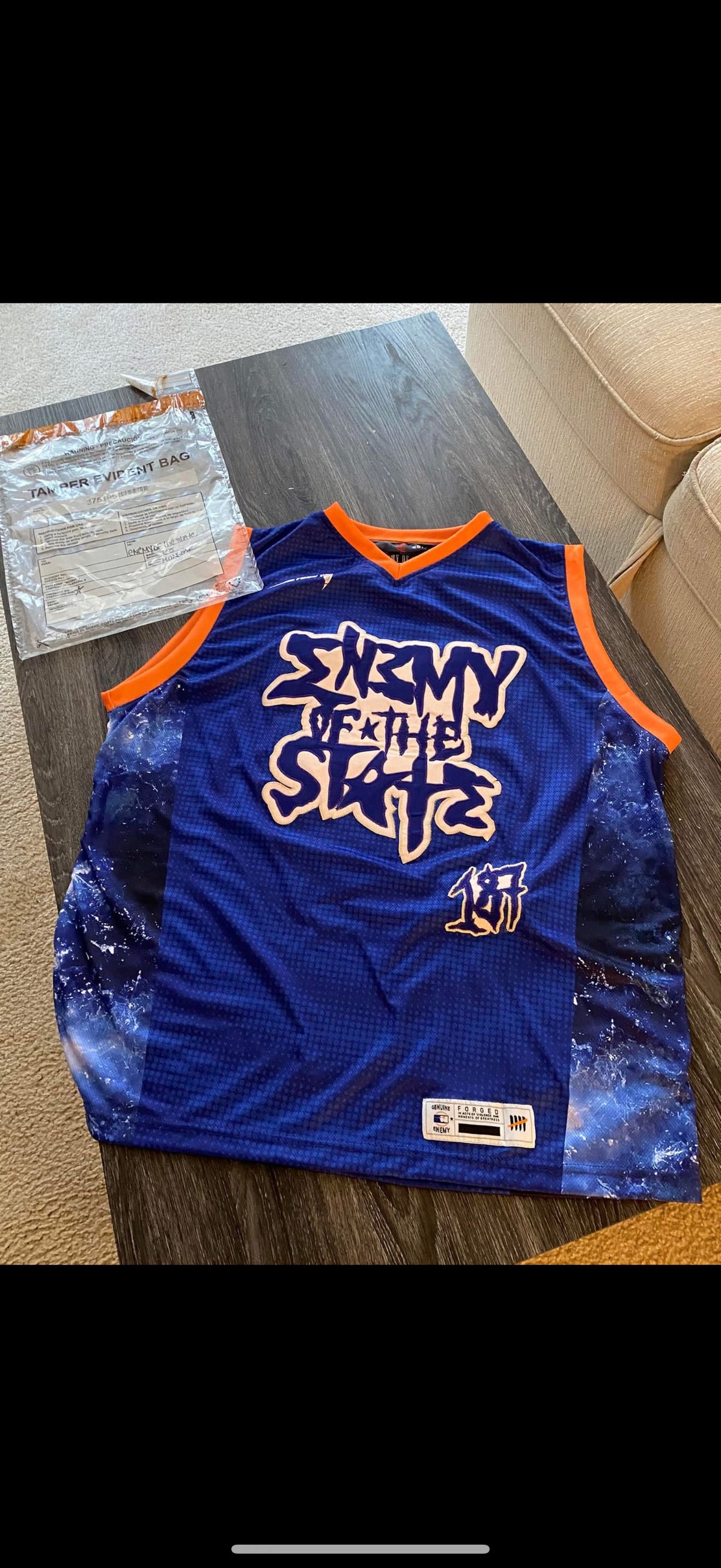 Enemy of the state “Monstars” streetball Jersey (Large)