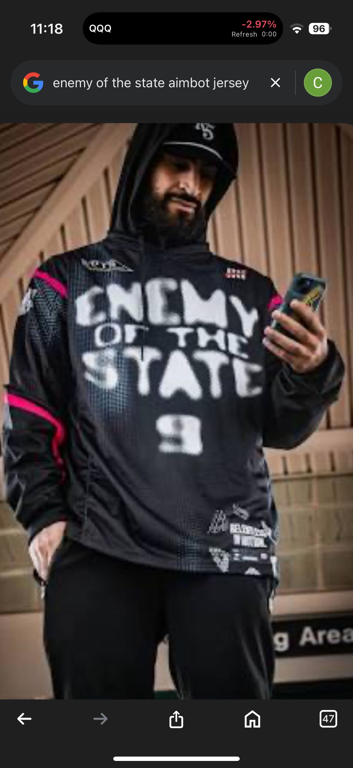 Enemy of the State “Aimbot” Jersey - Large
