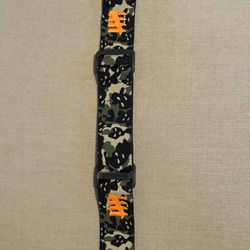 ENEMY OF THE STATE - Camo Strap - Orange Hash - LTD