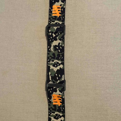 ENEMY OF THE STATE - Camo Strap - Orange Hash - LTD