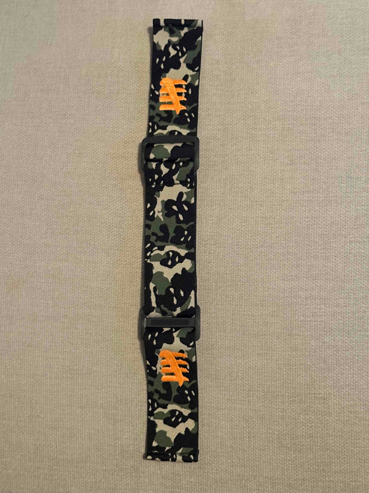 ENEMY OF THE STATE - Camo Strap - Orange Hash - LTD