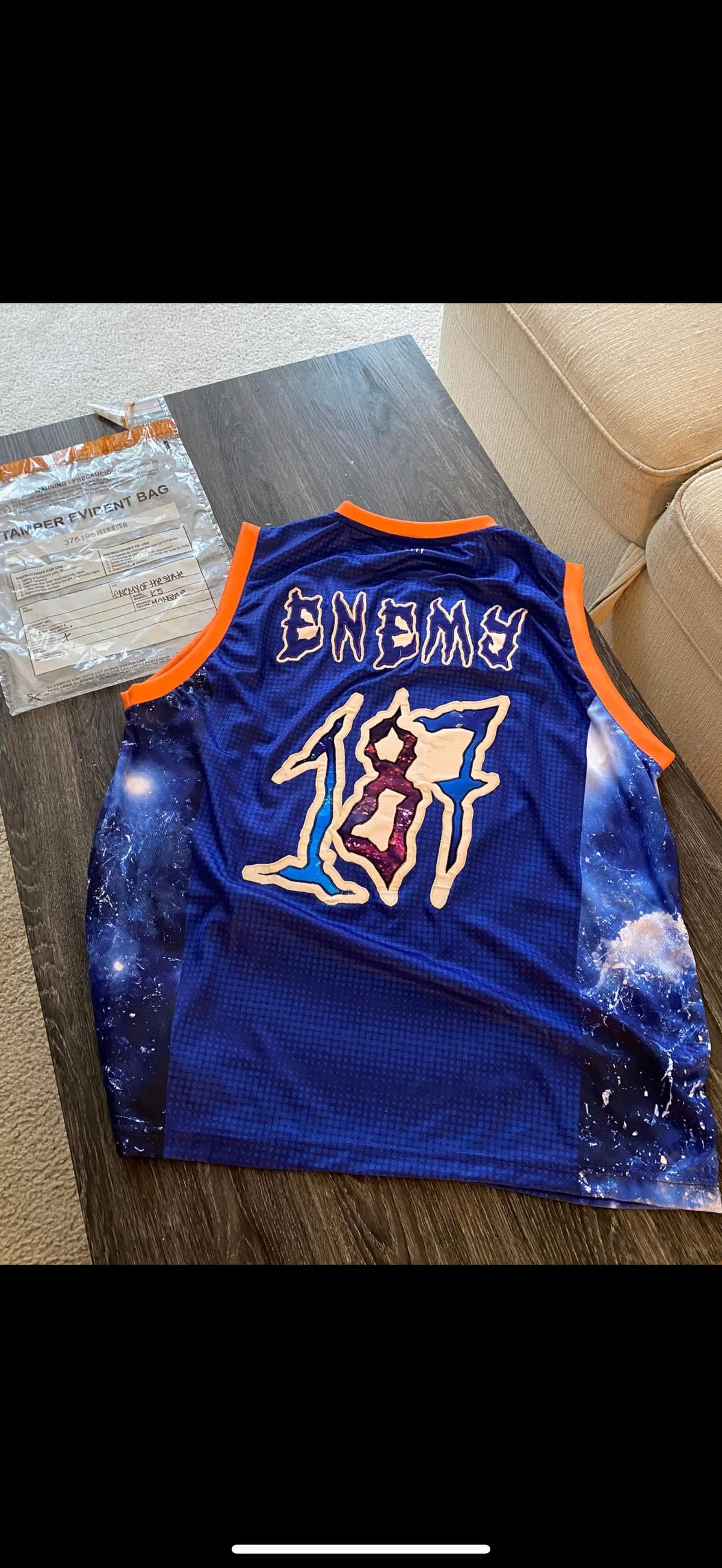 Enemy of the state “Monstars” streetball Jersey (Large)