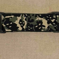 ENEMY OF THE STATE - Camo Strap - Orange Hash - LTD