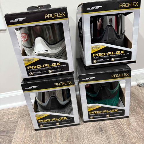 Proflex Lot - NEW (white diamond, cloudy clears, teal, smoke)