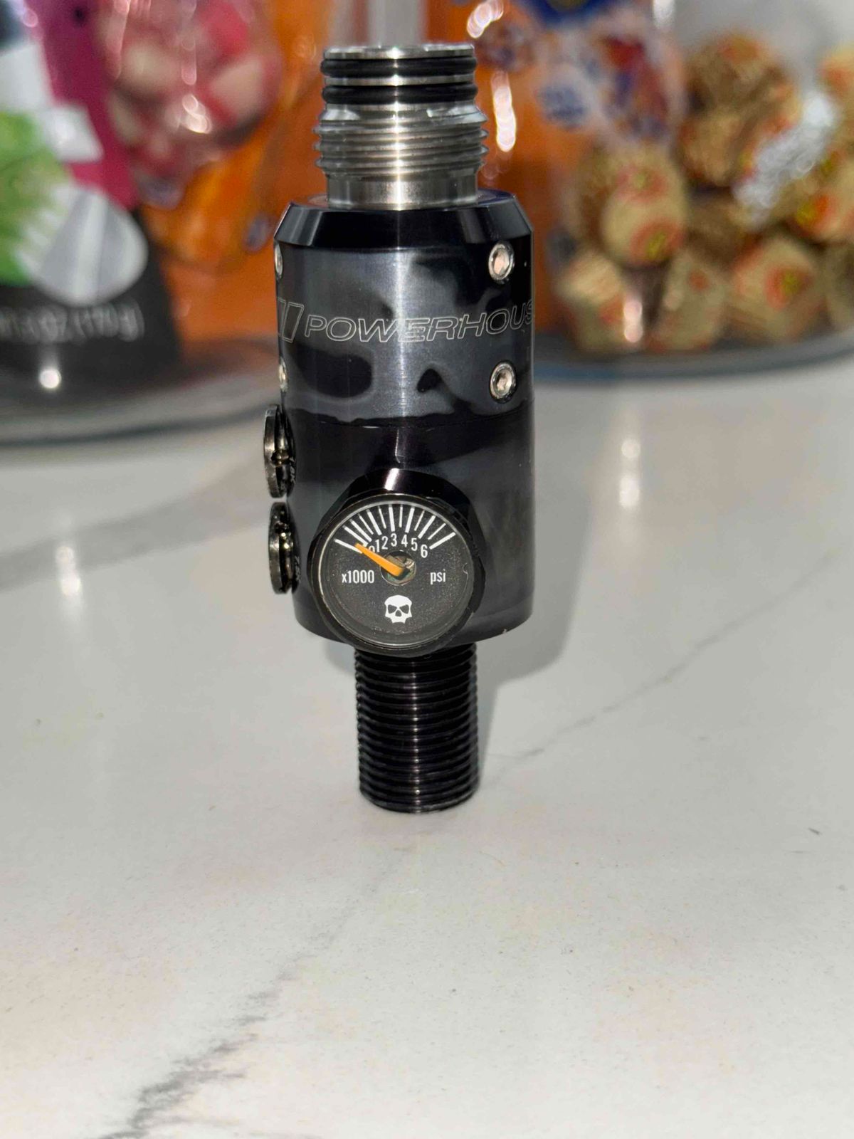 Powerhouse TKO mid regulator - acid wash grey/black