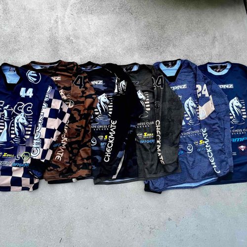 Golden State Chess Club Jersey Collection