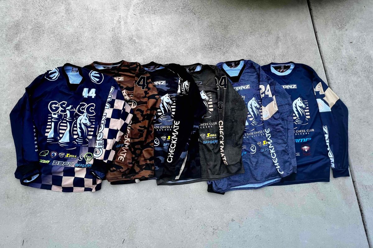 Golden State Chess Club Jersey Collection