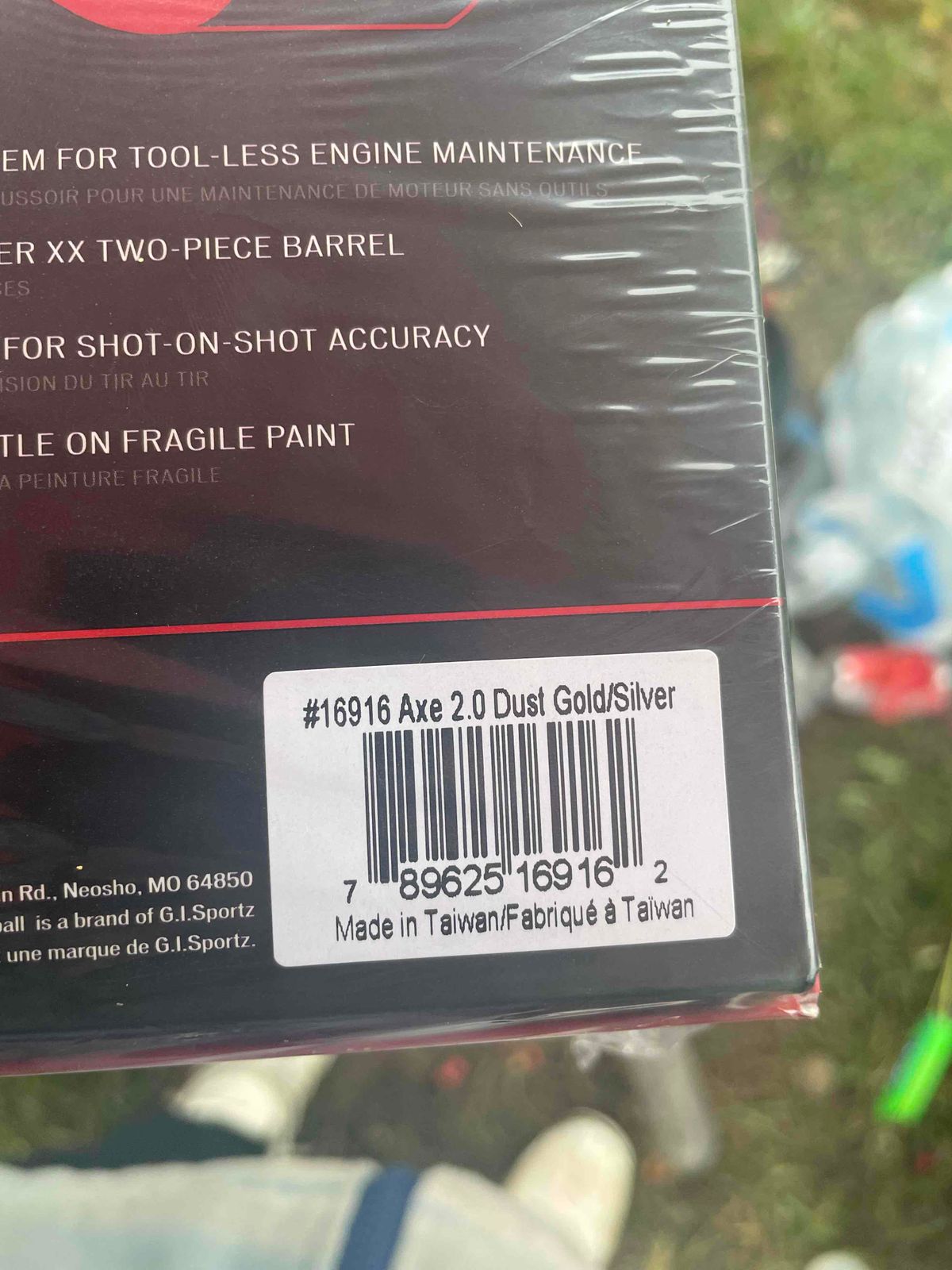 NIB AXE 2.0 dust silver&gold (sealed box)