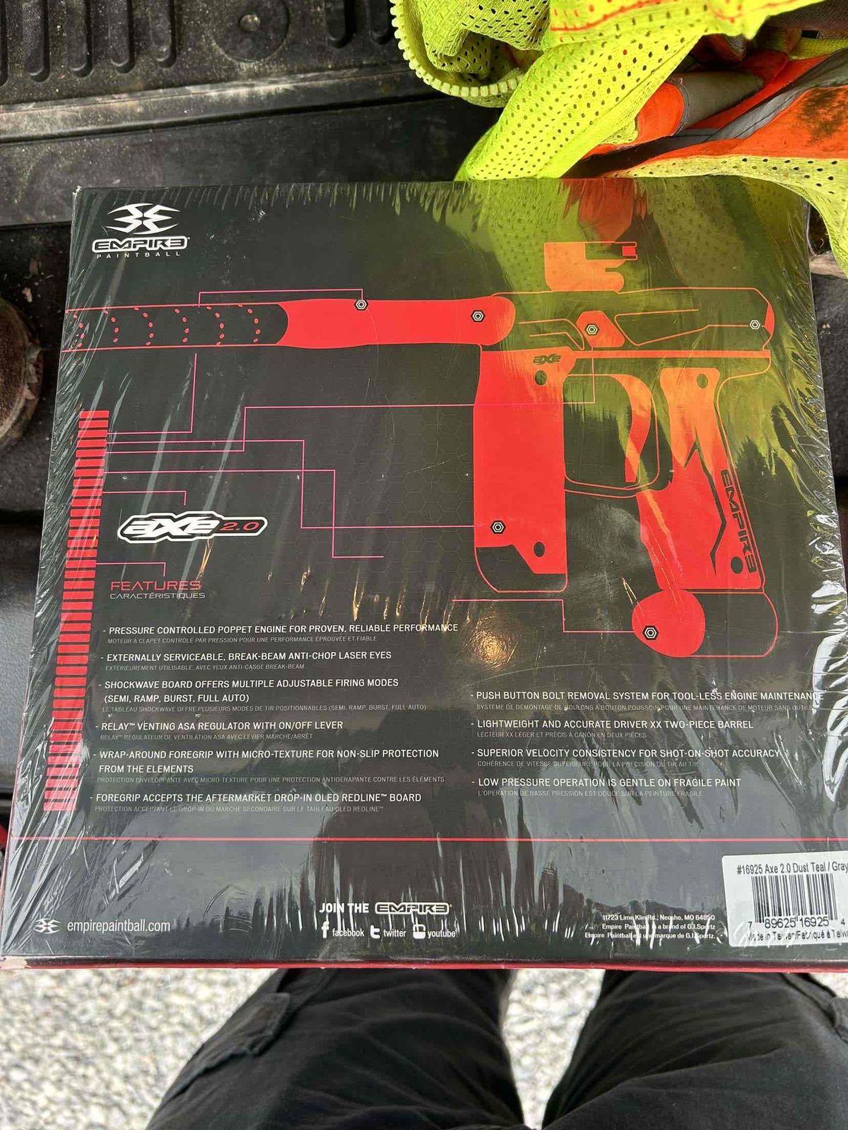 Empire AXE 2.0 Teal (Sealed Box)