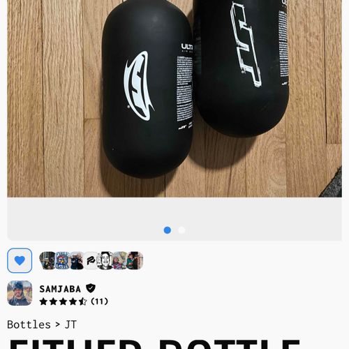 Matte jt bottle