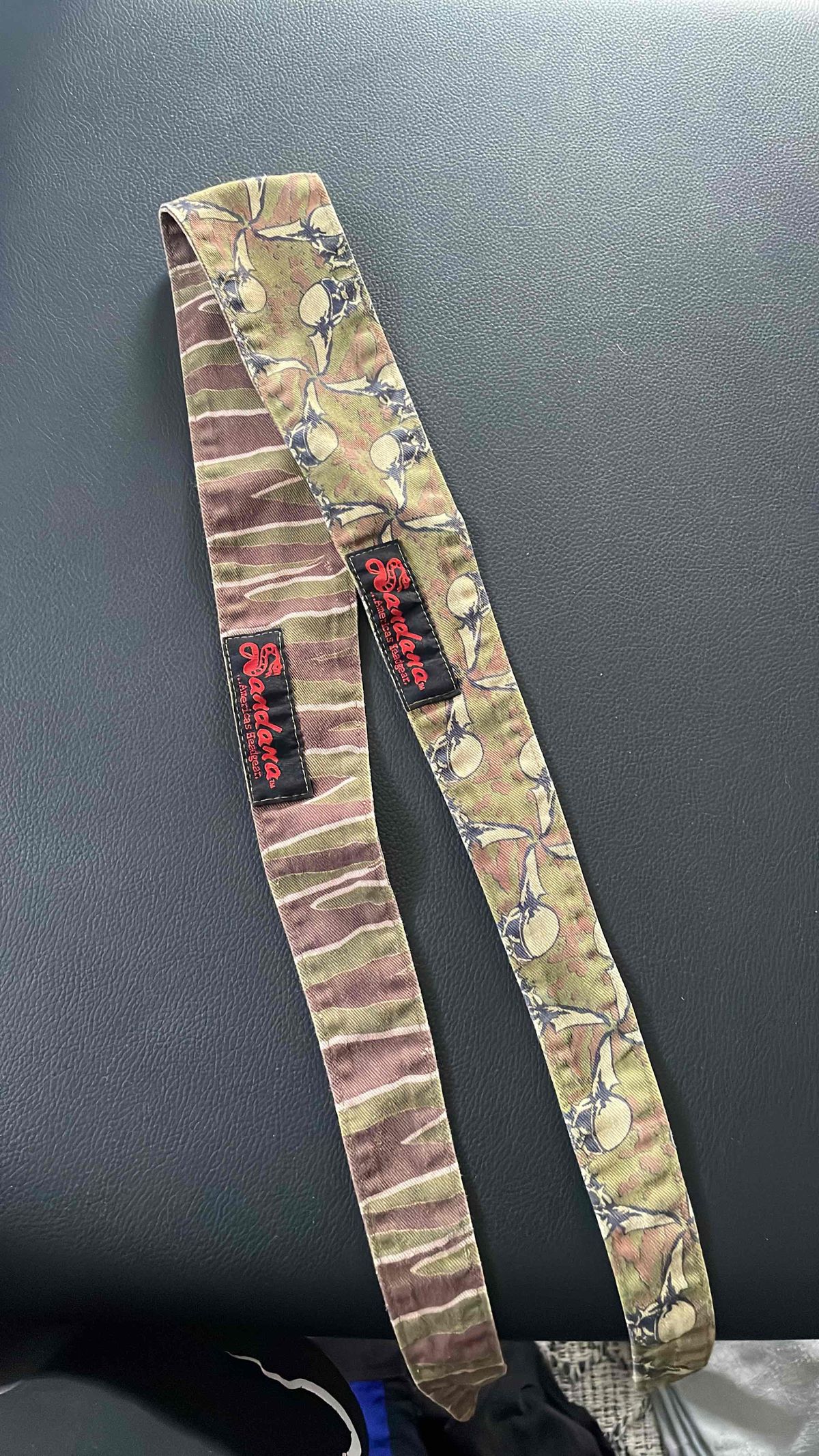 Skulls and tiger stripes double tagged Sandana